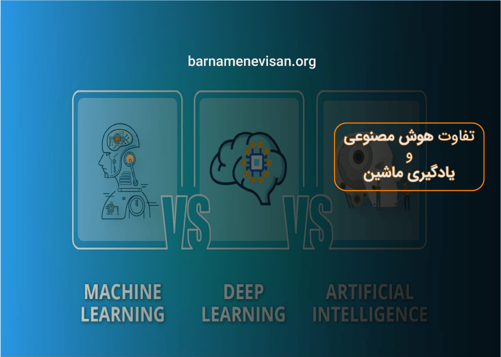 تفاوت هوش مصنوعی و یادگیری ماشین