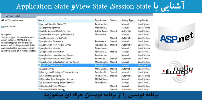 آشنایی با View State ،Session Stateو Application State