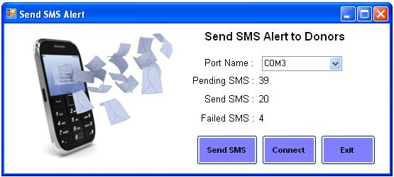 ارسال و دریافت اس ام اس با GSM Modem و ذخیره در بانک اطلاعاتی (#C)