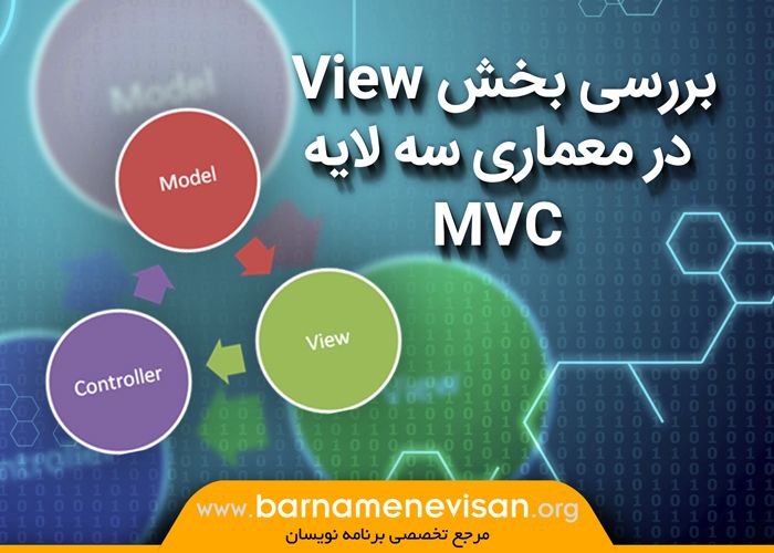  بررسی بخش View در معماری سه لایه MVC 