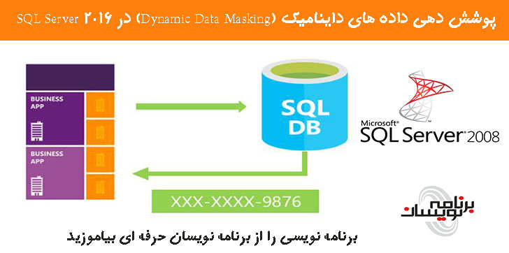 پوشش دهی داده های داینامیک (Dynamic Data Masking) در SQL Server 2016