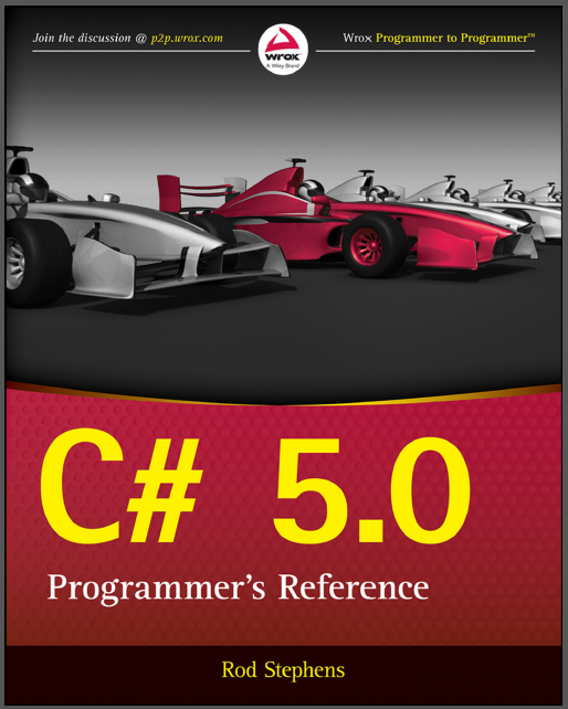 کتاب C# 5.0 Programmer's Reference 