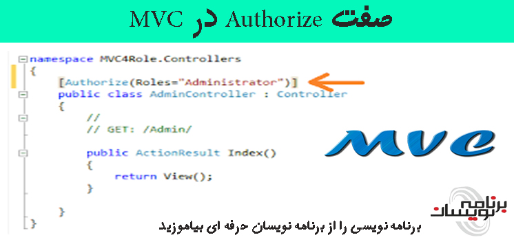 صفت Authorize در MVC