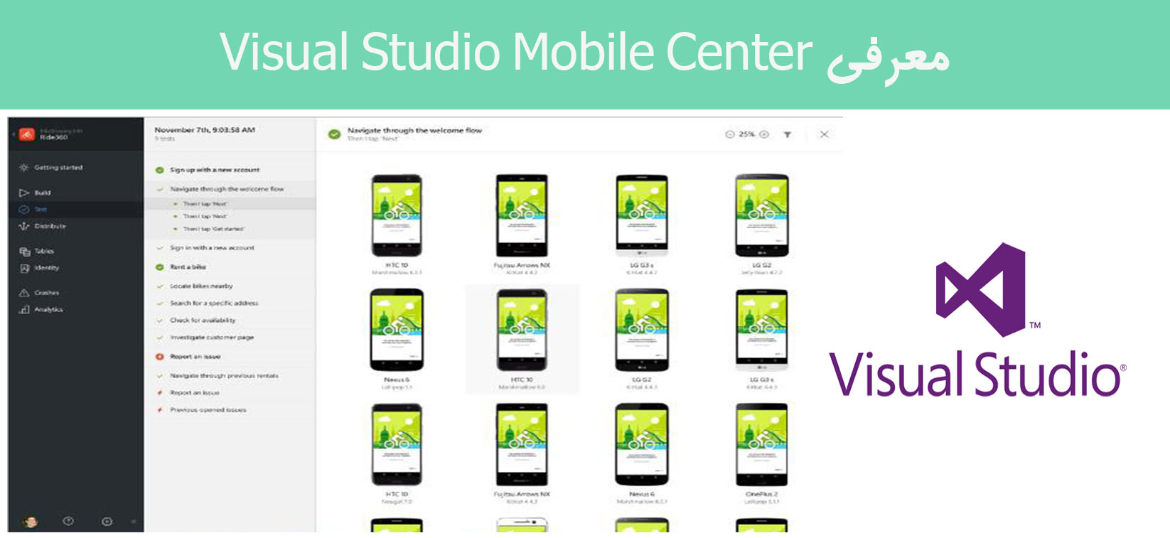 معرفی Visual Studio Mobile Center  