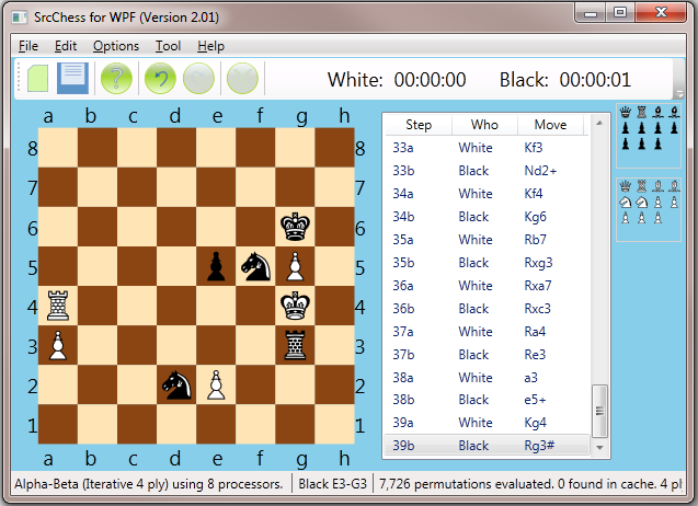 سورس بازی شطرنج با هوش مصنوعی (WPF)