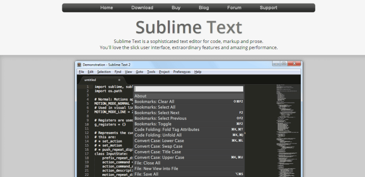 IDE Sublime Text - IDE های Node.js